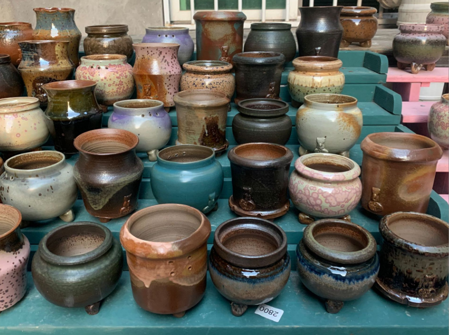 Ceramic Glazed Eco-friendly Modern Flower Pot 1-3L Capacity Creative Multi-fleshy Circle Design Desktop Ornament.png