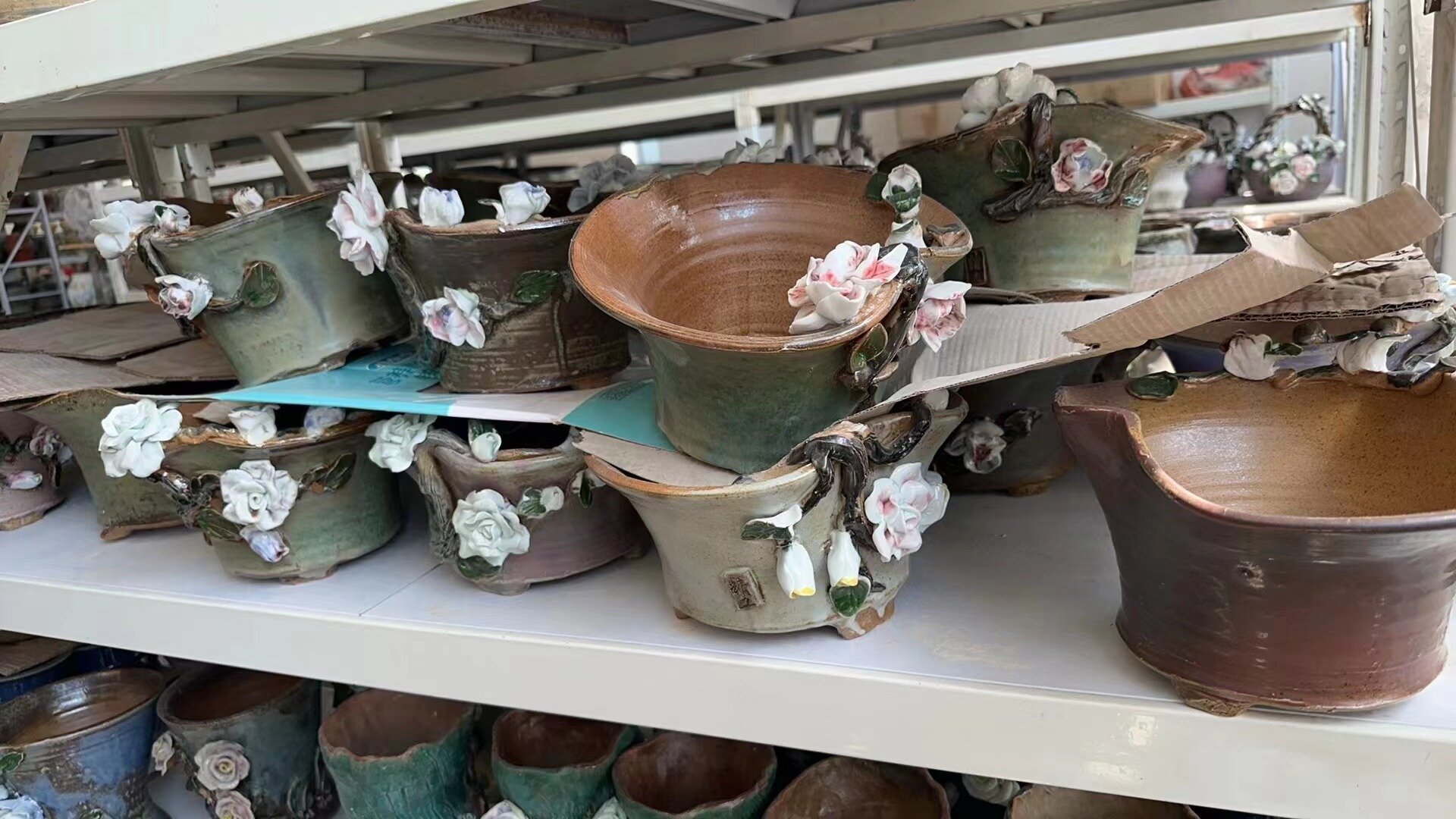 Ceramic Ice Crack Cactus Seed Starter Pots Micro Landscape Planter with Drainage Hole  Moss Plant Baby Succulent(1).jpg