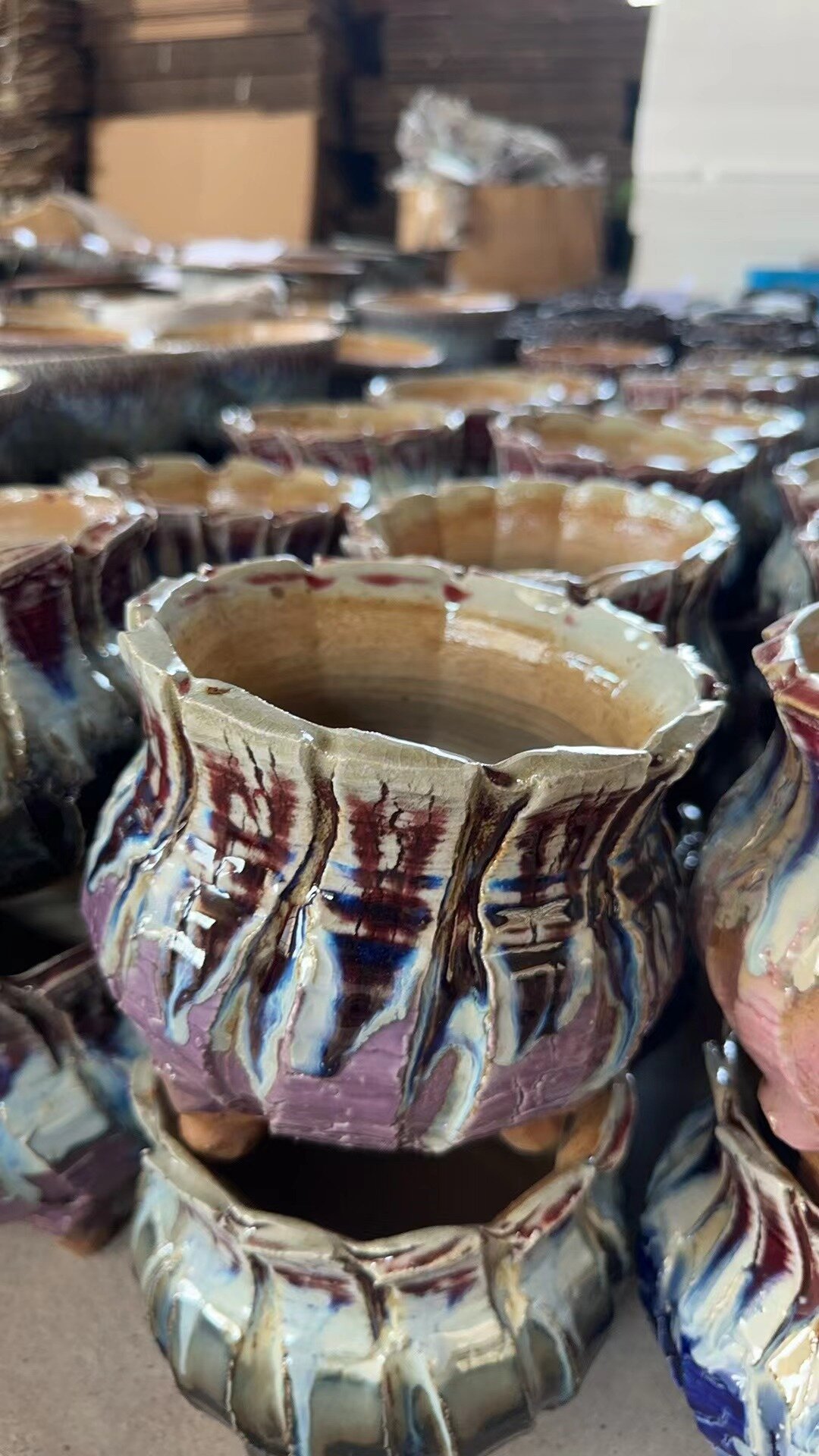 Ceramic Succulent Planter Pot Planting Pot Flower Pots Small Planter Pots for IndoorOutdoor Mini Plant with Drain Hole(1).jpg