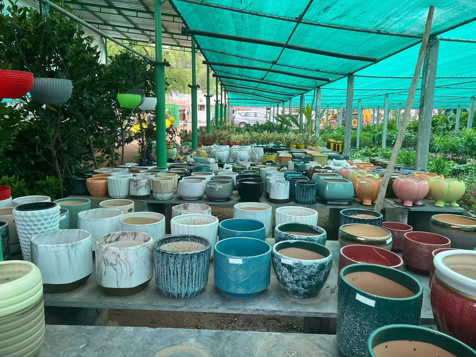 Large Plant Pot with Drainage Shallow Bonsai Pots Ceramic Succulent Planters Plants Modern Cactus Pot.jpg