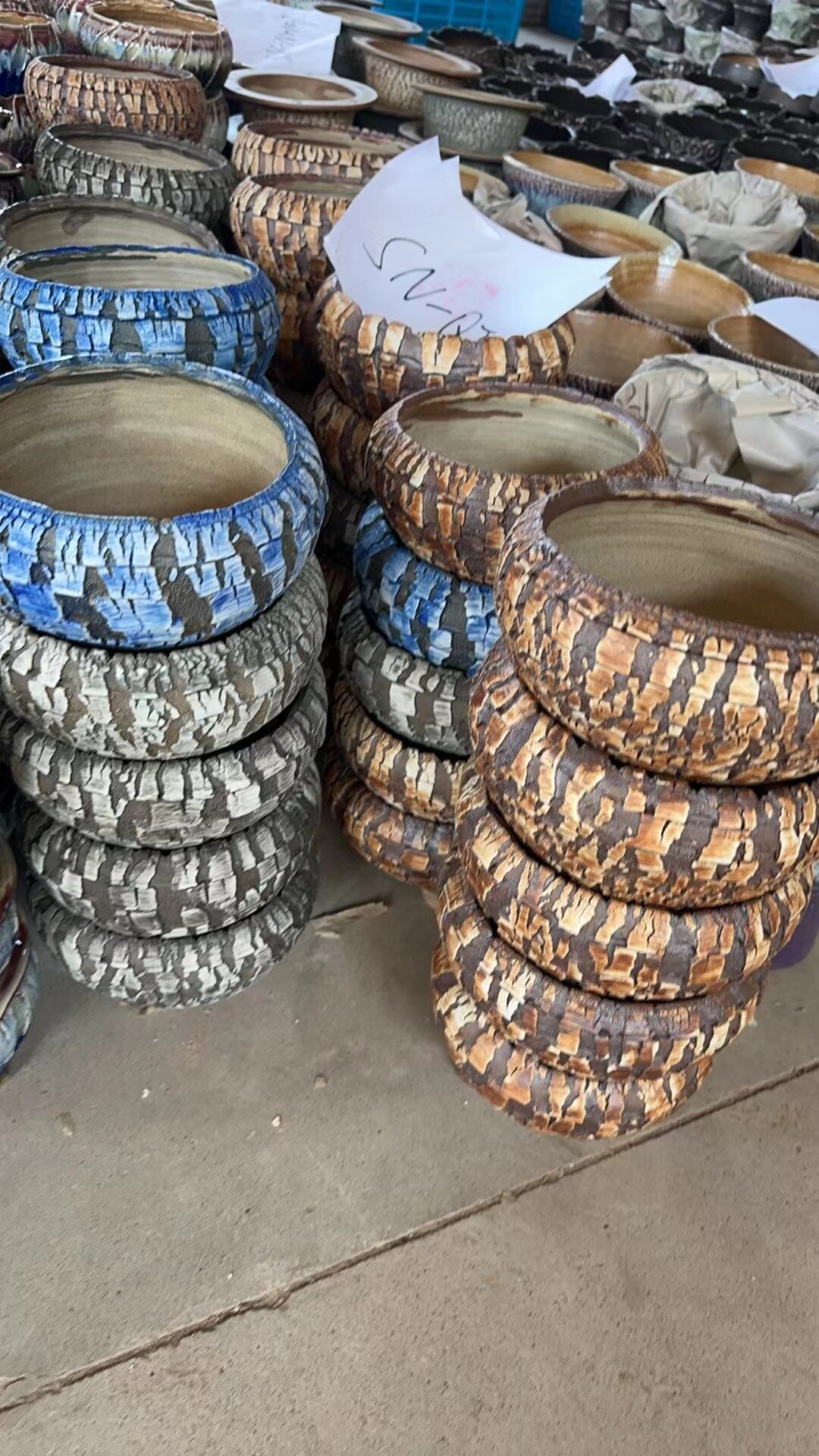 Plant Pot for Indoor Succulent Plants Round Planters with Drainage Hole Decorative Flower Pots Garden.jpg