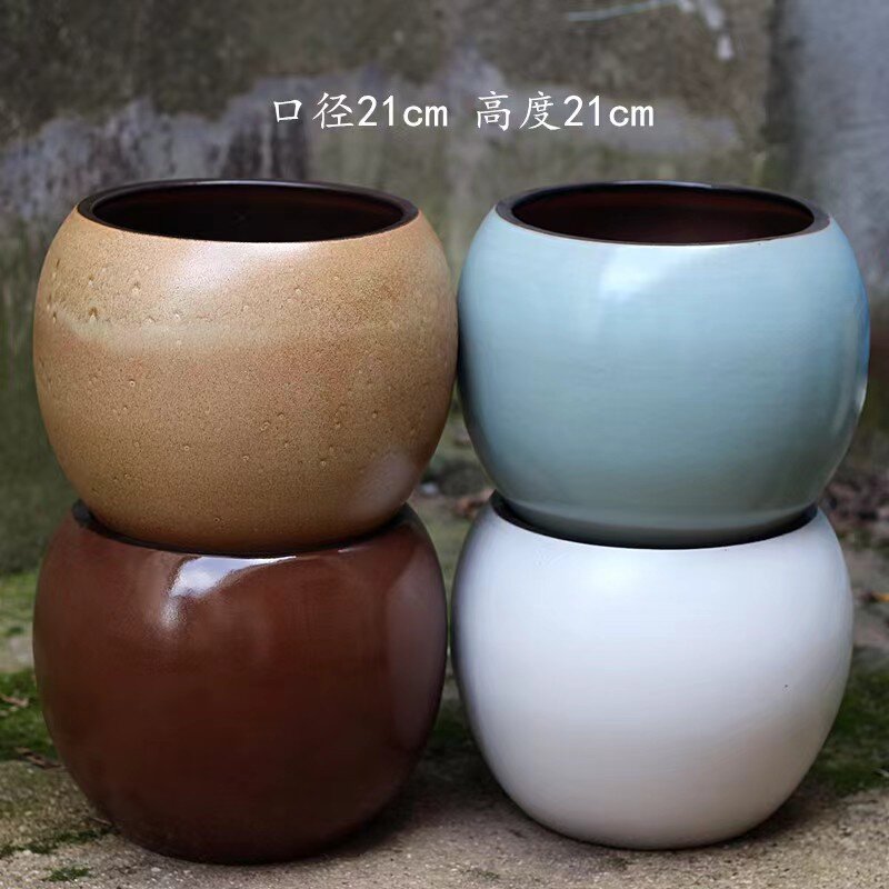Porcelain Ceramic Type and Glazed Finishing Ceramic Flower Pot.jpg