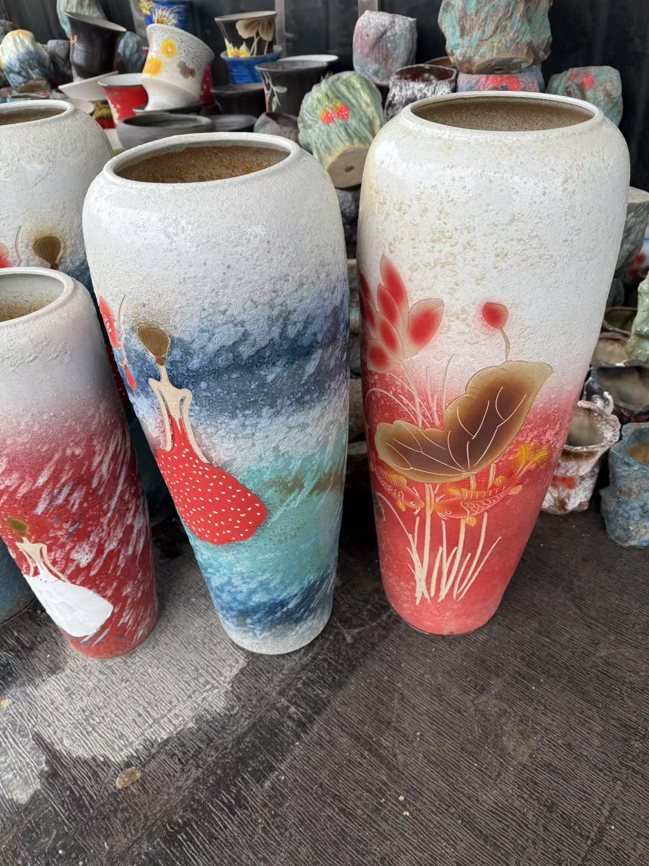 Nordic Modern Style Ceramic Flower Pot with Simple Glazed Finish Wholesale for Orchid Succulent Green Planters.jpg